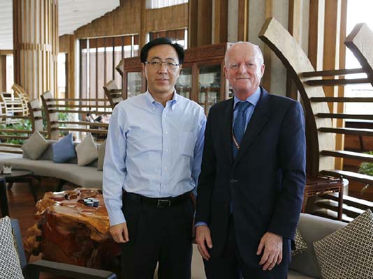 中免集團(tuán)董事長、總經(jīng)理 彭輝接受穆迪報(bào)道專訪