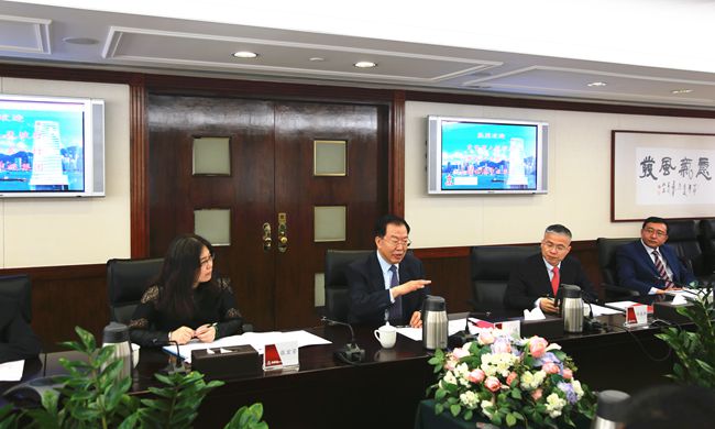 江西省吉安市人民政府市長(zhǎng)王少玄一行到訪集團(tuán)（圖）